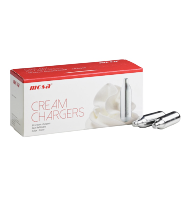 Mosa Cream Chargers x50